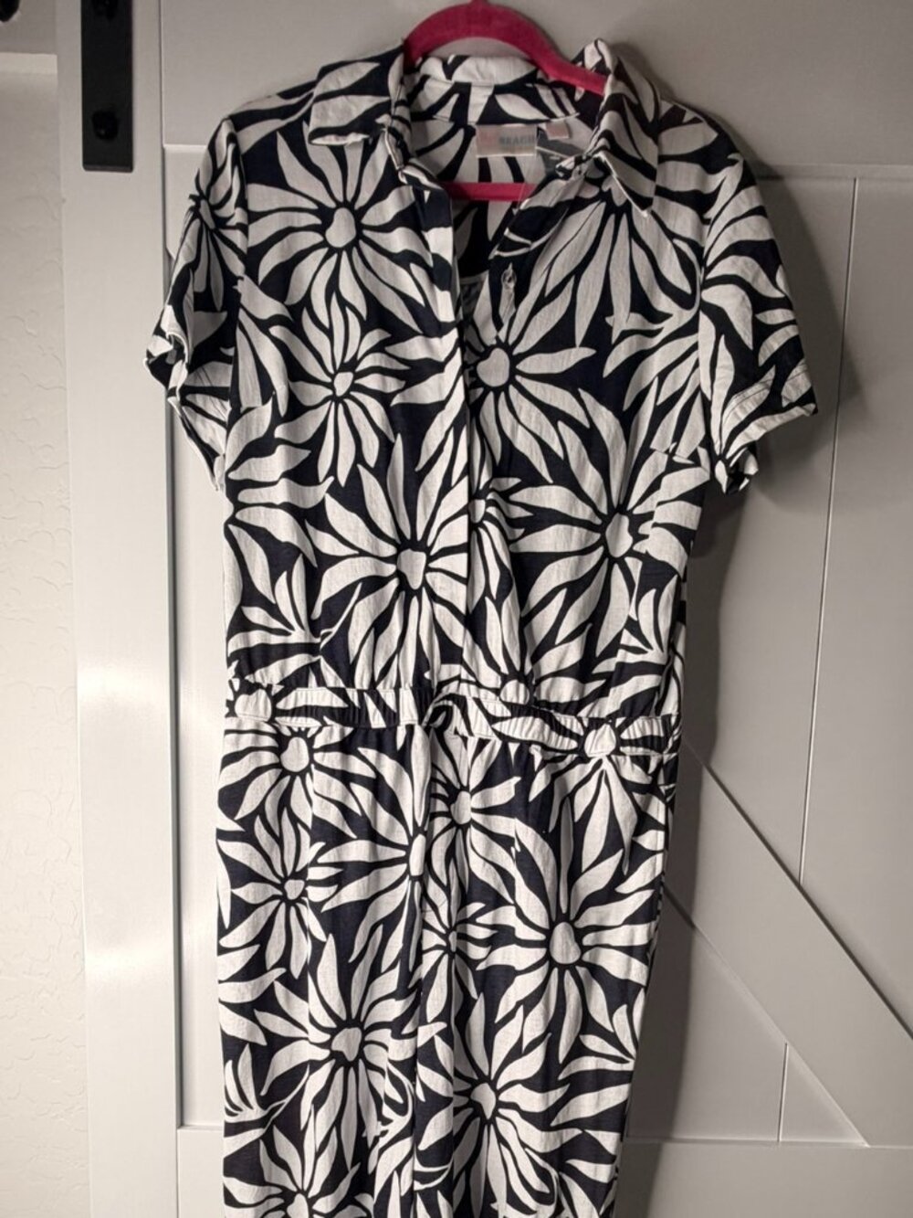 NWOT Belle Beach Kim Gravel Jumpsuit